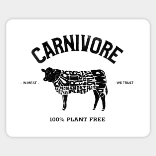 Carnivore 100% Plant Free Sticker